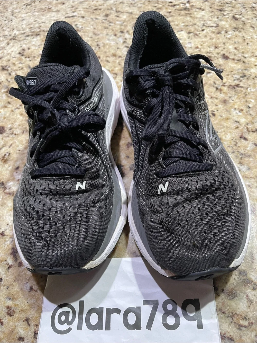 New Balance FreshFoamX 860 Men's Black Running Shoes